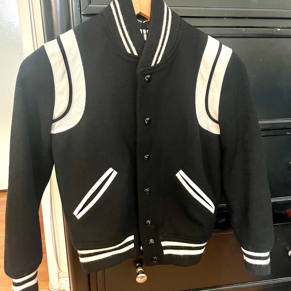 Saint Laurent Teddy bomber Jacket
